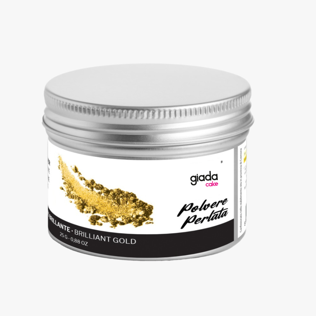 Colorante in polvere perlato - Oro brillante
