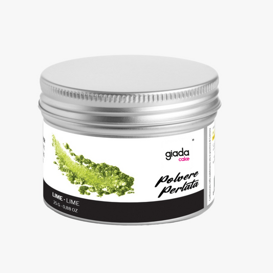 Colorante in polvere perlato - Lime