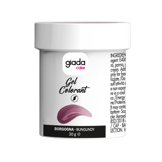 Colorante gel Borgogna gr.30
